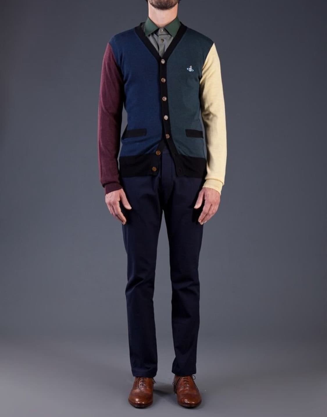 비비안 웨스트우드 오알비-로고 카디건(코튼)S 사이즈 상품이미지1