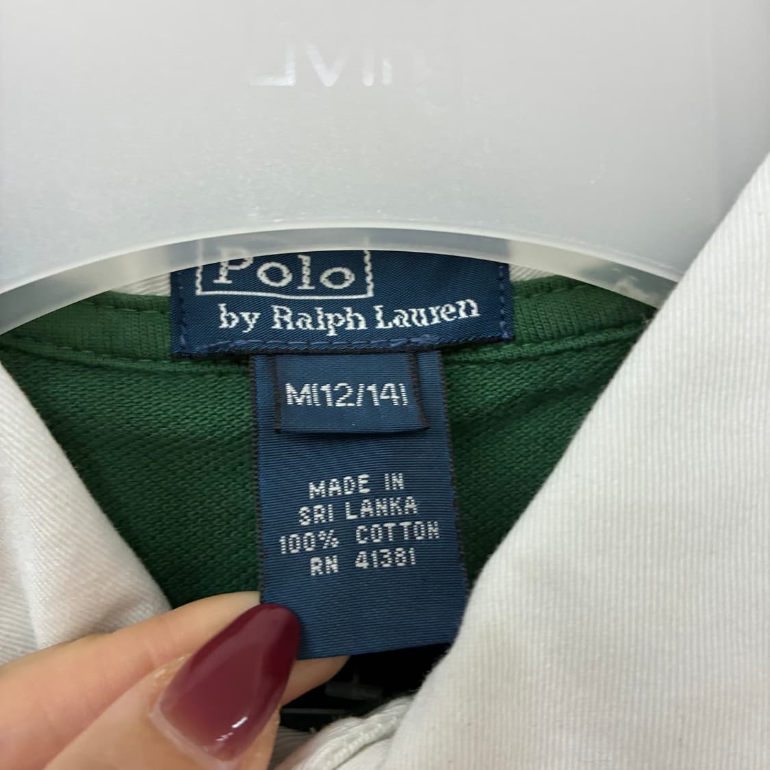 (새상품) 폴로 랄프로렌 빅로고 럭비 카라 반팔 티셔츠 상품이미지6
