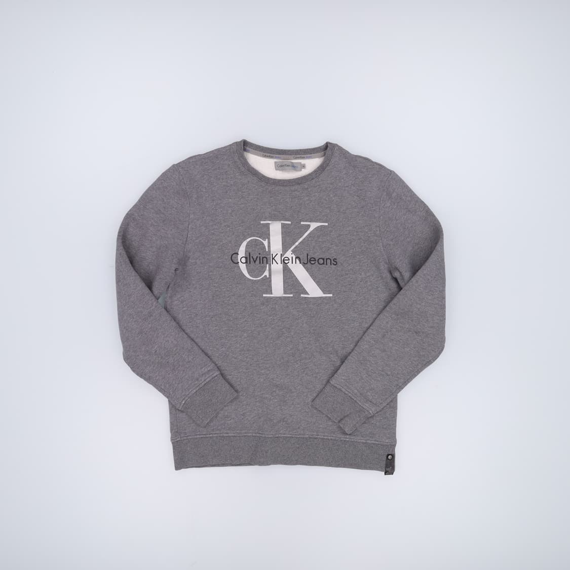 M 캘빈클라인 빅로고 기모 맨투맨 0227M 상품이미지1