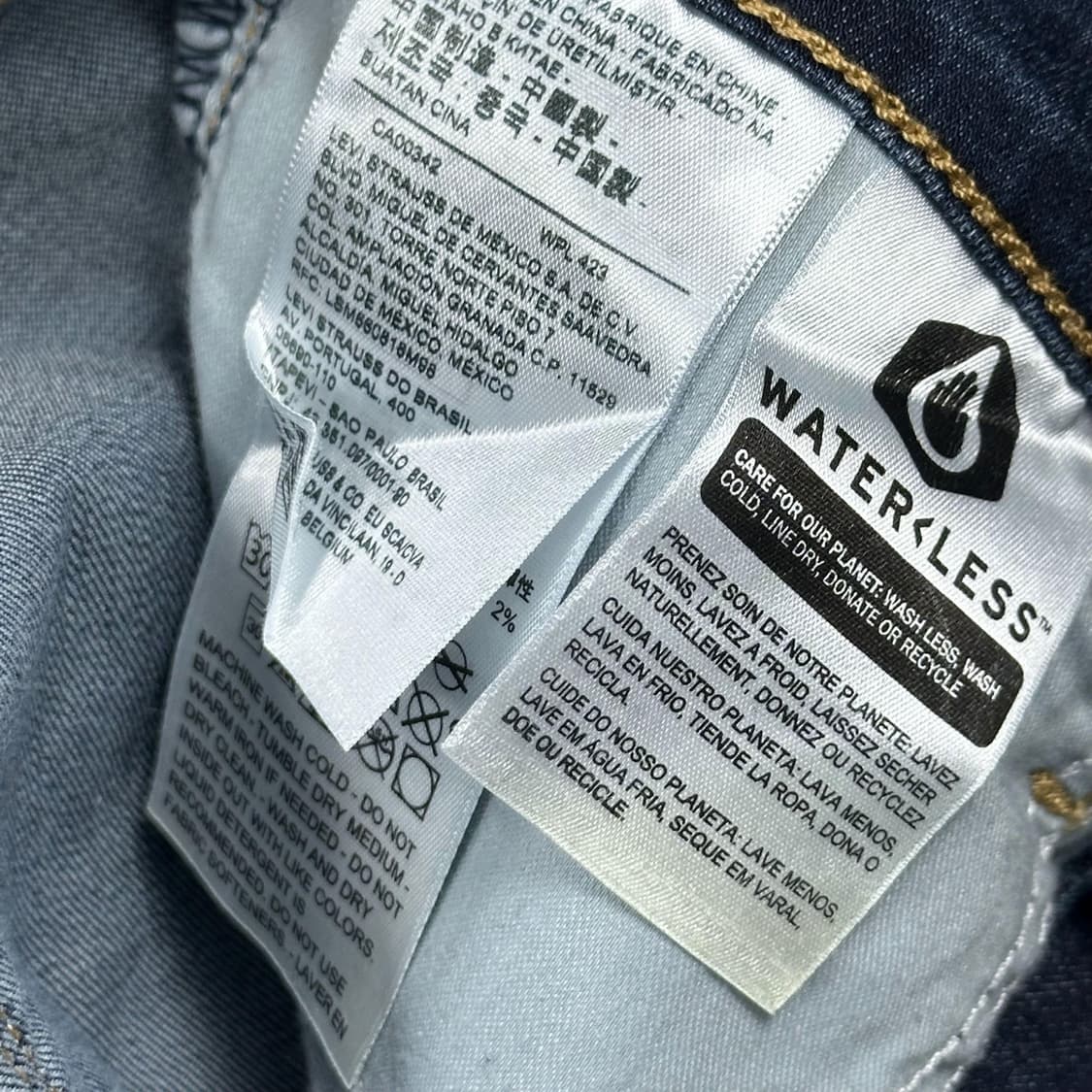 리바이스 314 오리지널 슬림 데님 팬츠 (24인치 여성추천) 상품이미지7