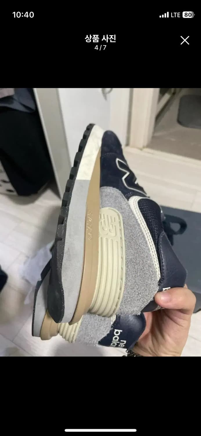 뉴발란스 574 레거시 네이비 렉쏘공 280 상품이미지4