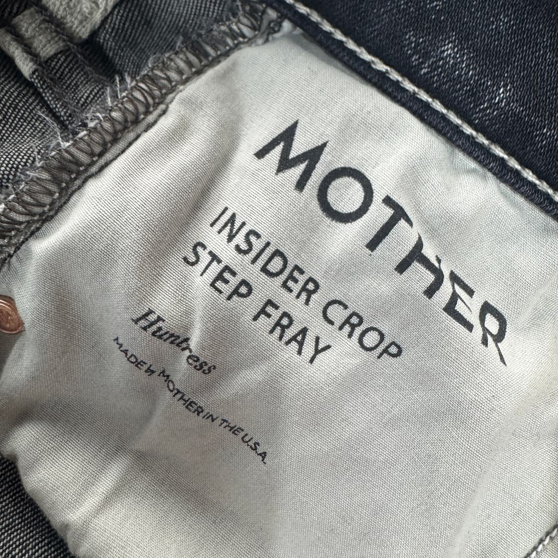 마더데님 인사이더 크롭 데님 팬츠 (25) 상품이미지5