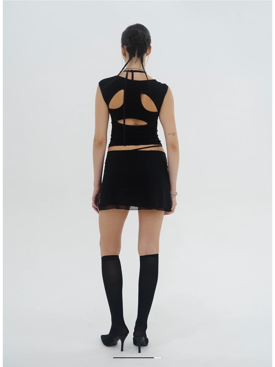 새상품 혜인서 slashed layer top 사이즈1 상품이미지3