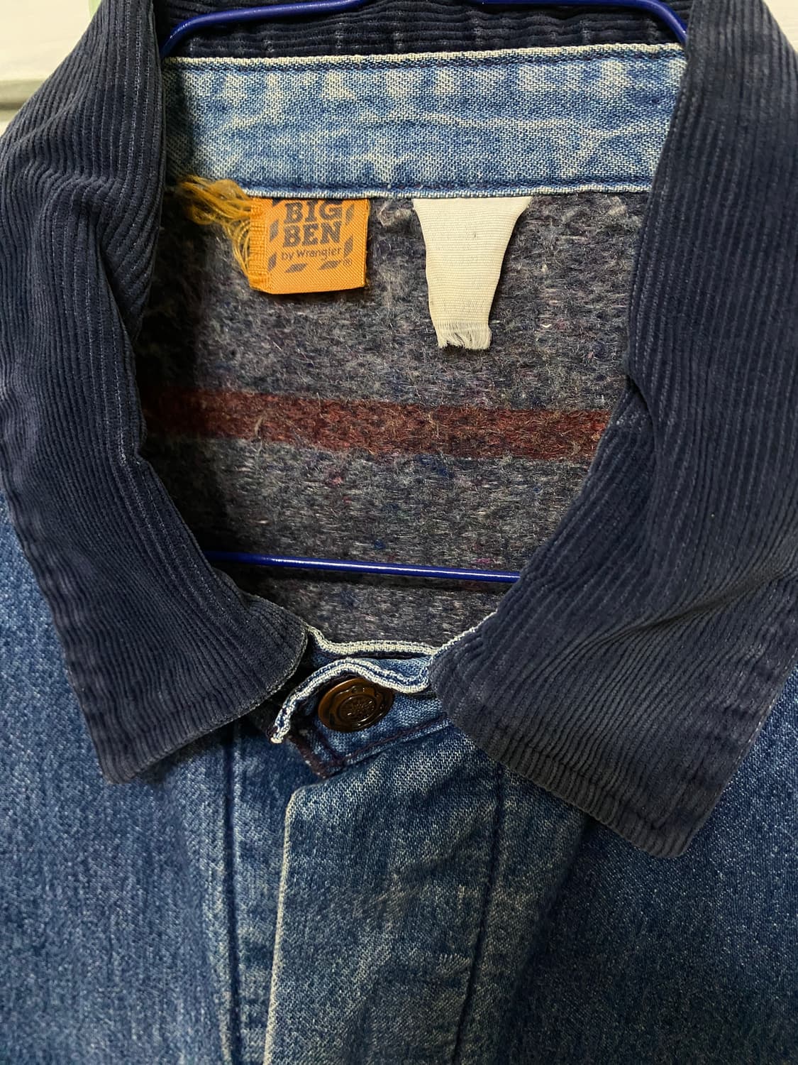 빅벤 by 랭글러 데님 쵸어 자켓 블랭킷 상품이미지3