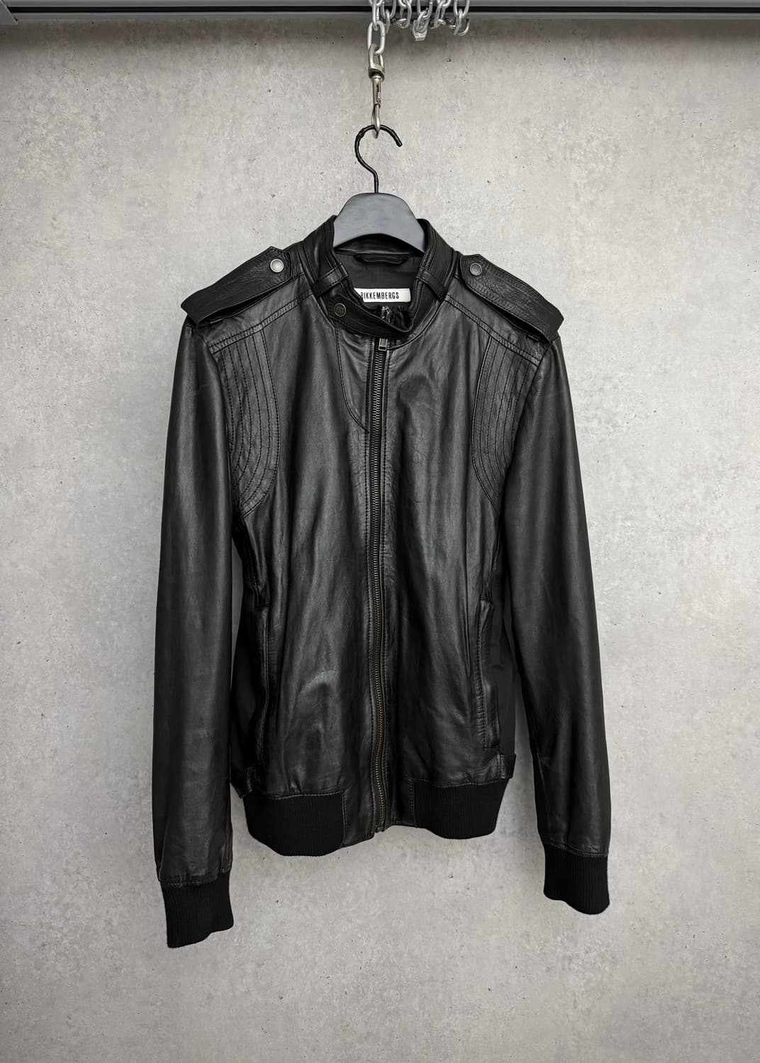 Dirk Bikkembergs leather jacket 상품이미지2