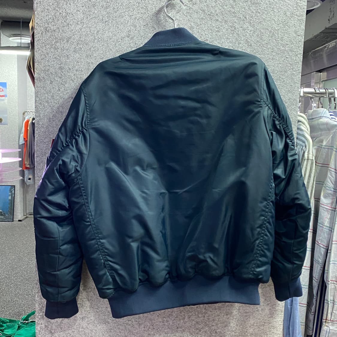 Captain Wevic 네이비 ma1 항공점퍼 B4304 상품이미지4