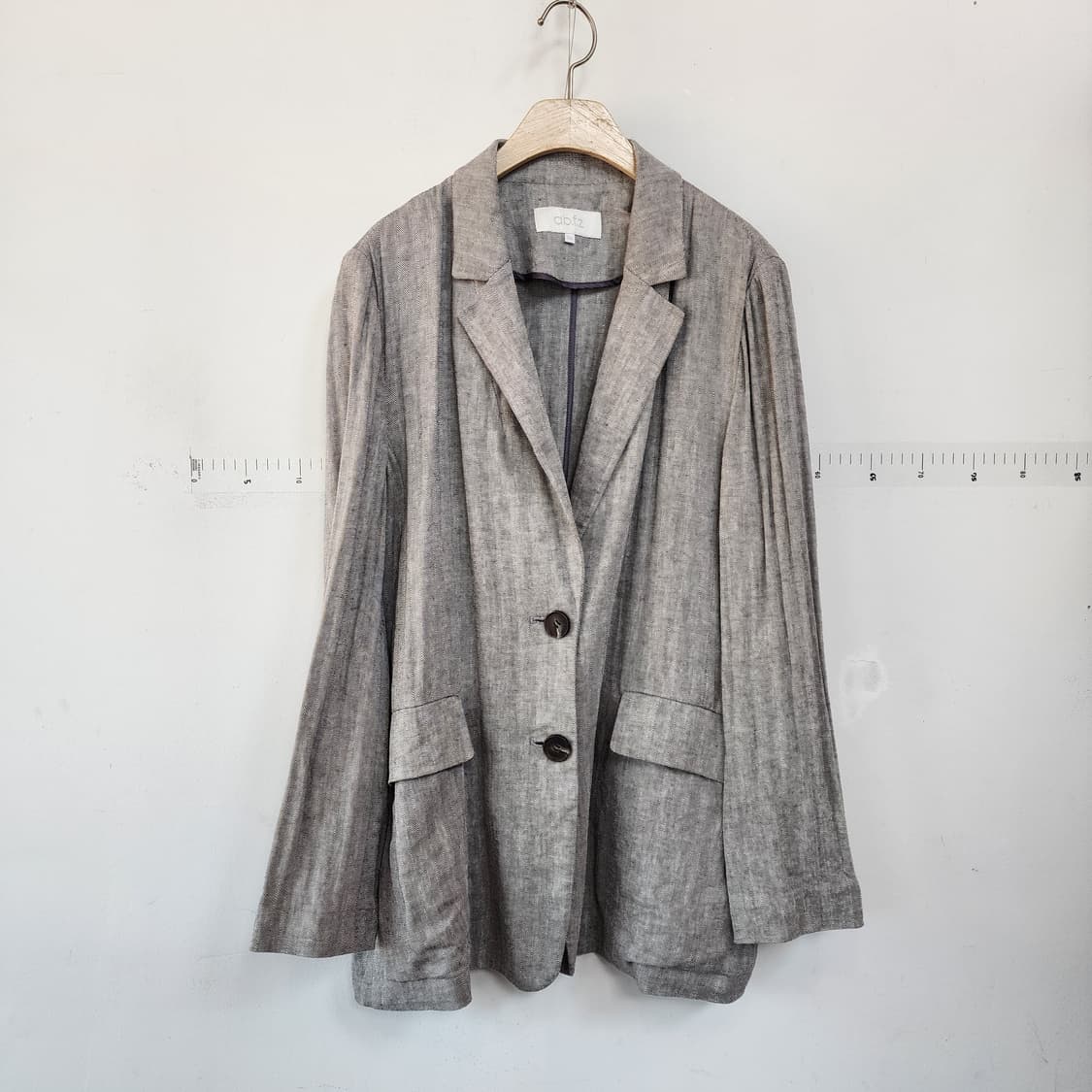  abfz 테일러드 재킷 그레이 상품이미지1