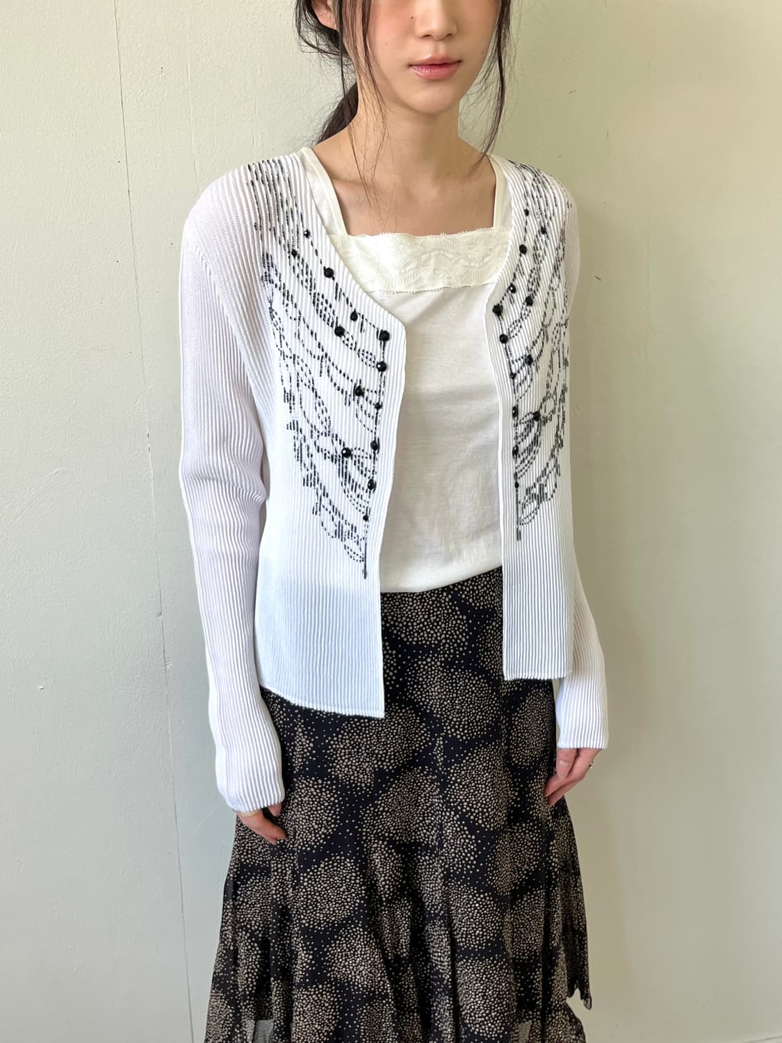 SPECCHIO 플리츠 가디건  상품이미지3