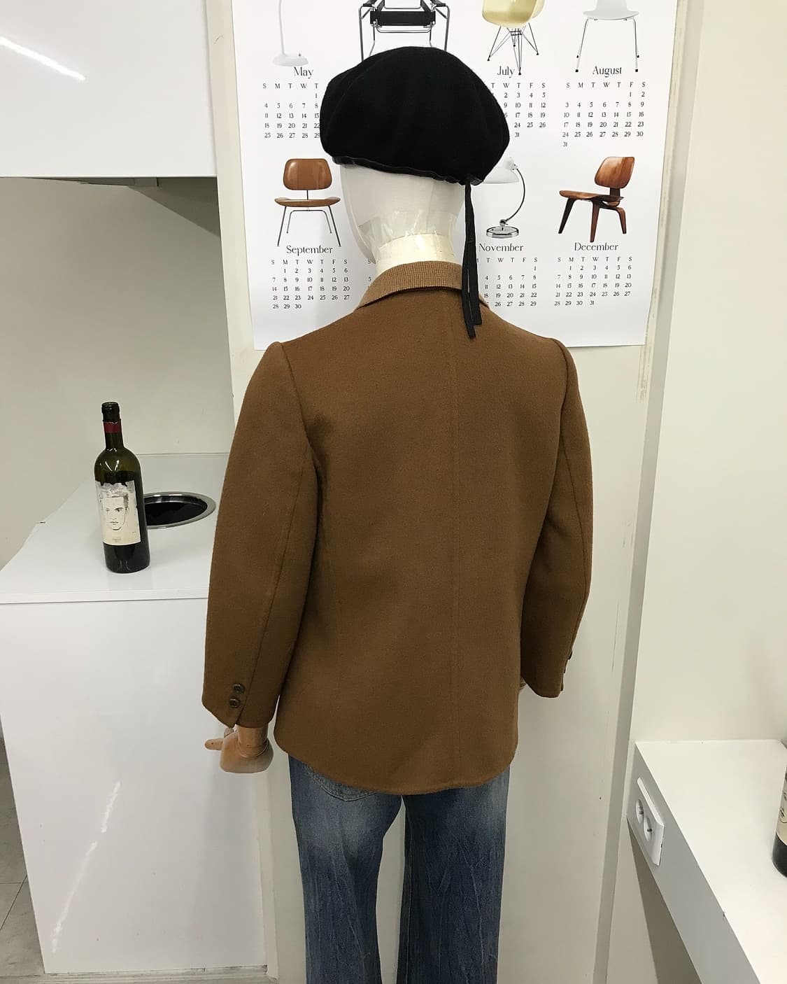 버버리 캐시미어 핸드메이드 자켓 상품이미지9