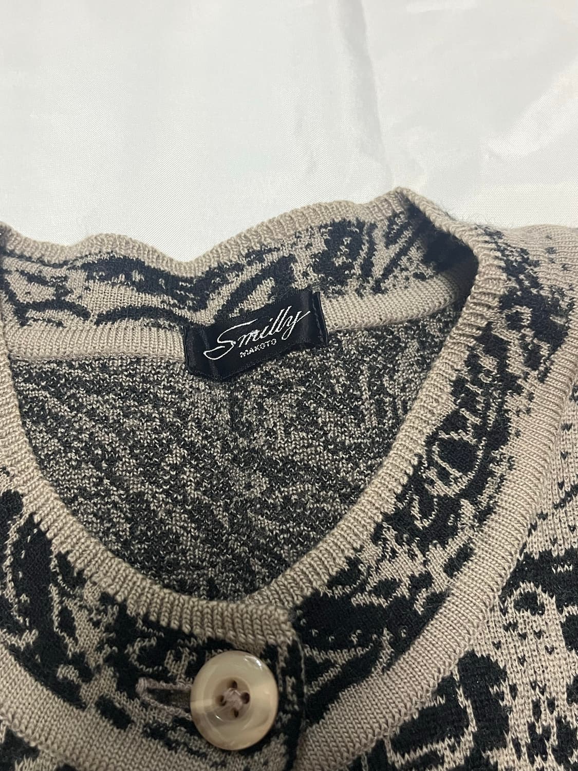 빈티지 페이즐리 가디건 상품이미지3