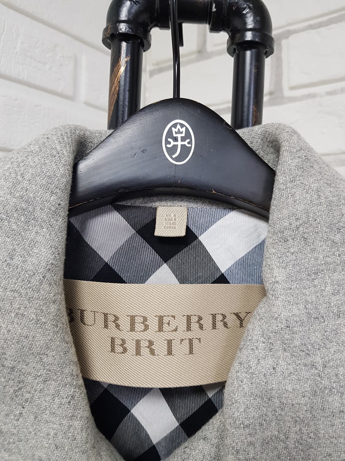 [uk8/정품] 버버리 캐시미어혼방 벨티드 울코트 상품이미지4