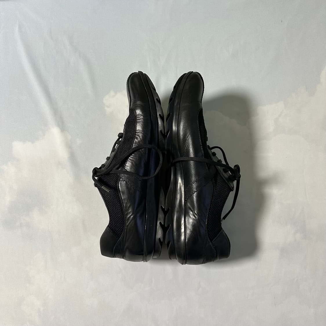 Prada sports leather sneakers 상품이미지3
