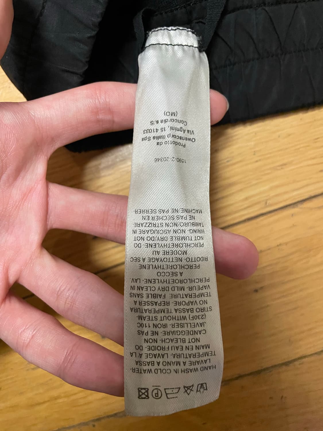 릭오웬스 DU02B4386 RIG 09 S 사이즈 상품이미지5