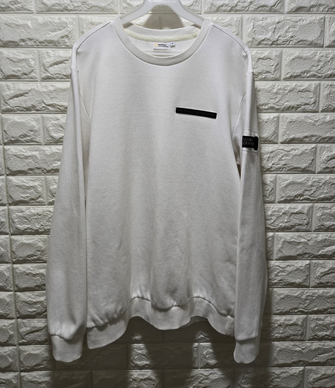 내셔널지오그래픽 블루핀 베이직로고 맨투맨 105 상품이미지2