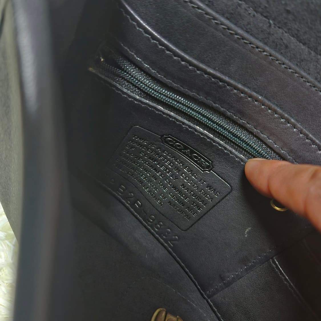 코치(Coach) No.9832 Vintage 엔틱 버클 클러치백 상품이미지8