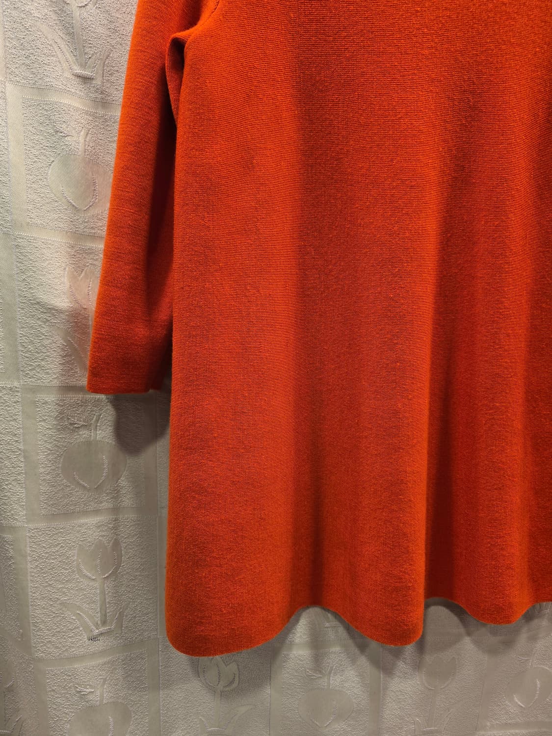 COS 코스 오렌지 보트넥 니트 롱티셔츠 S 상품이미지4