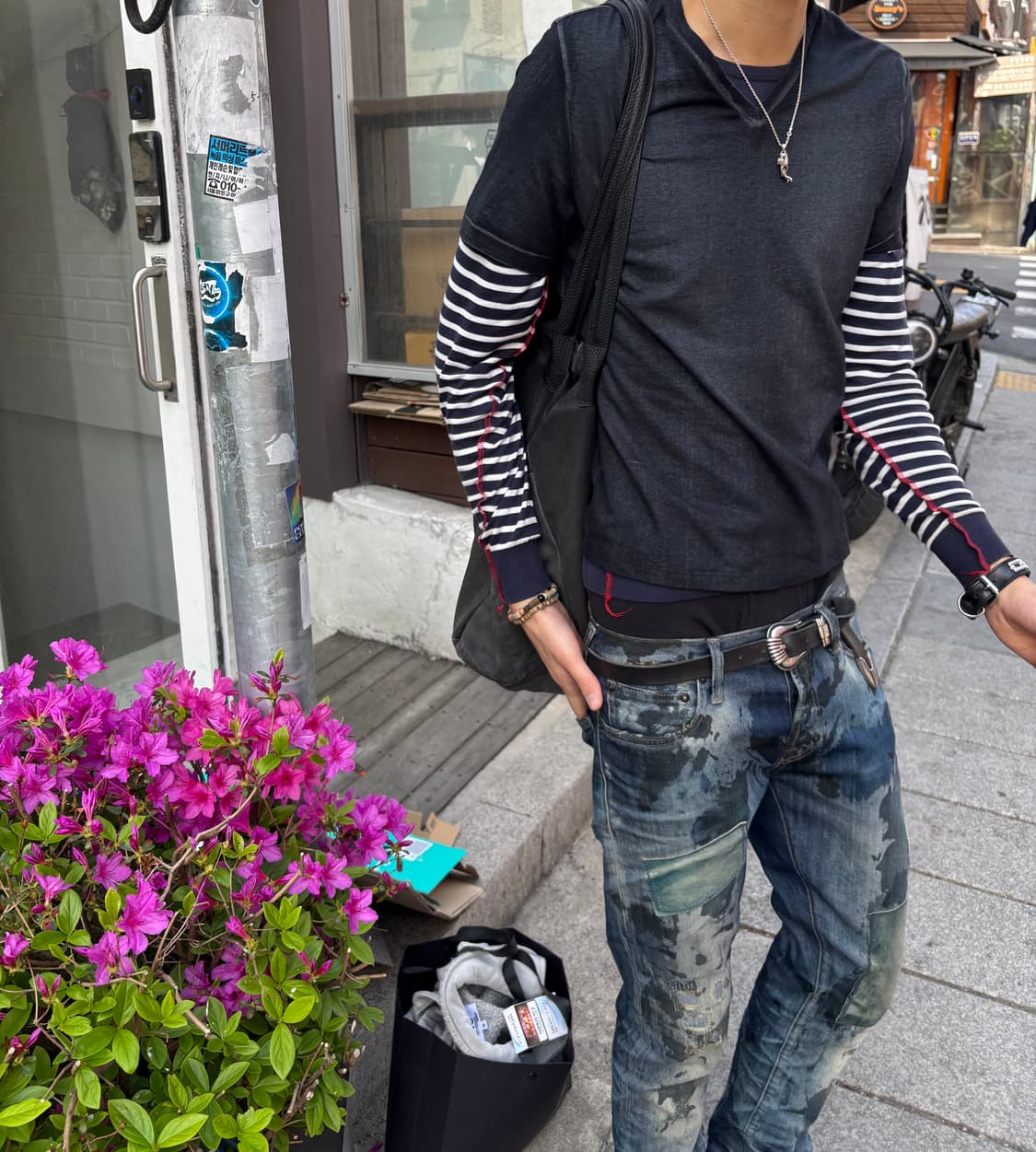 마르지엘라 브이넥 반팔티 상품이미지2