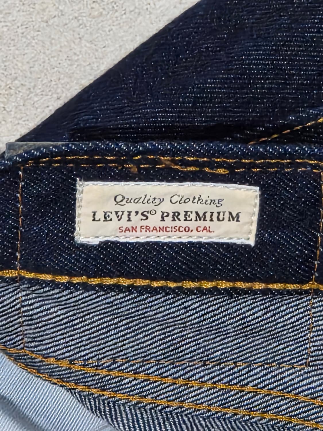 리바이스 568 데님팬츠 W34 상품이미지4