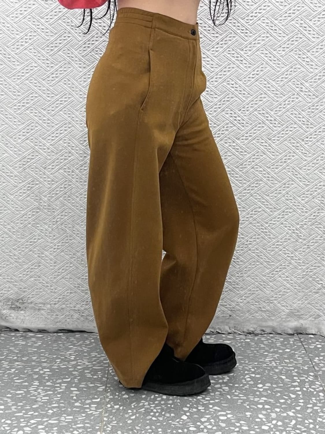 유니클로 U 르메르 모던시크 하이웨스트 슬랙스 팬츠 M C07431 상품이미지2