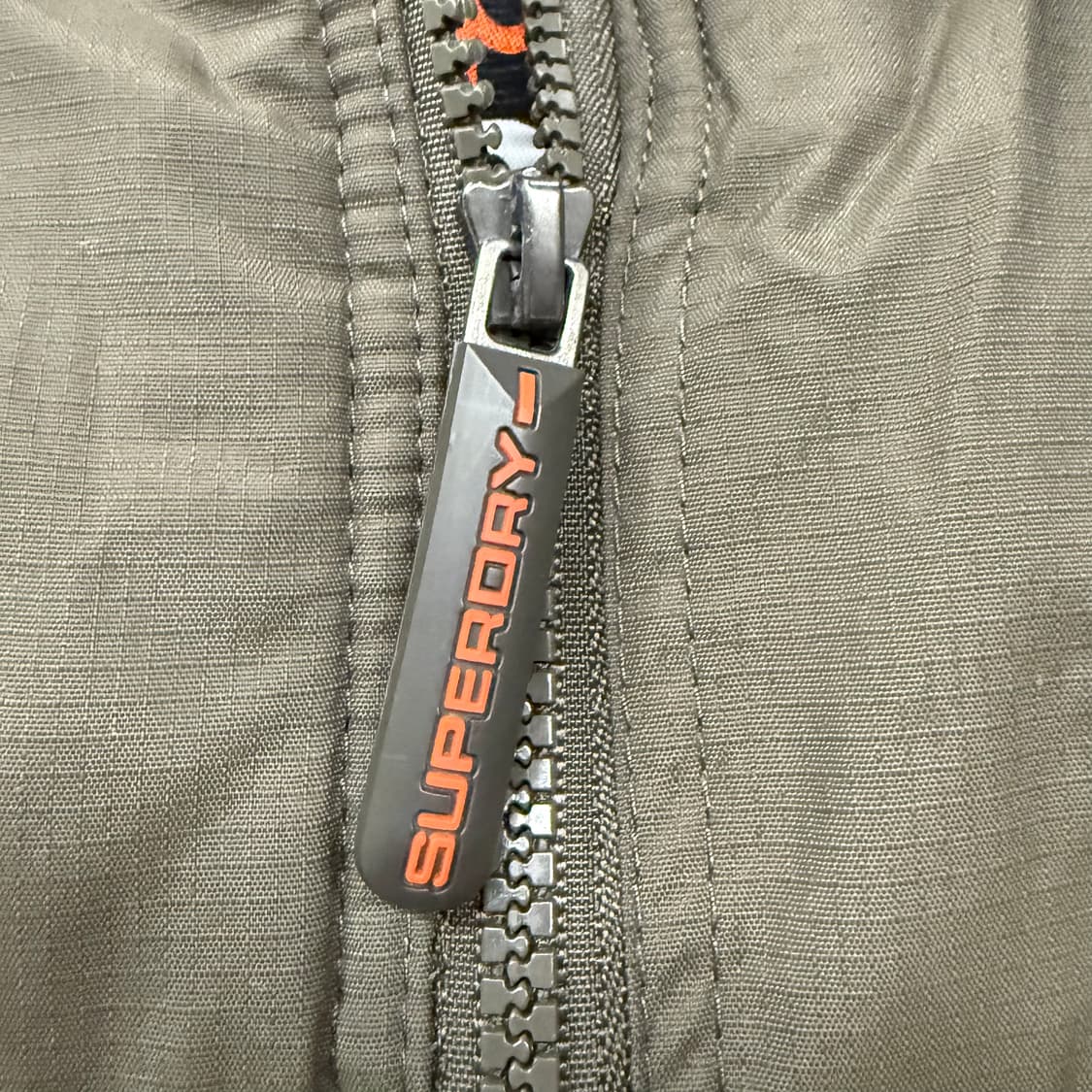 [정품/S] 슈퍼드라이 브라운 컬러 봄버 자켓 b14 상품이미지8