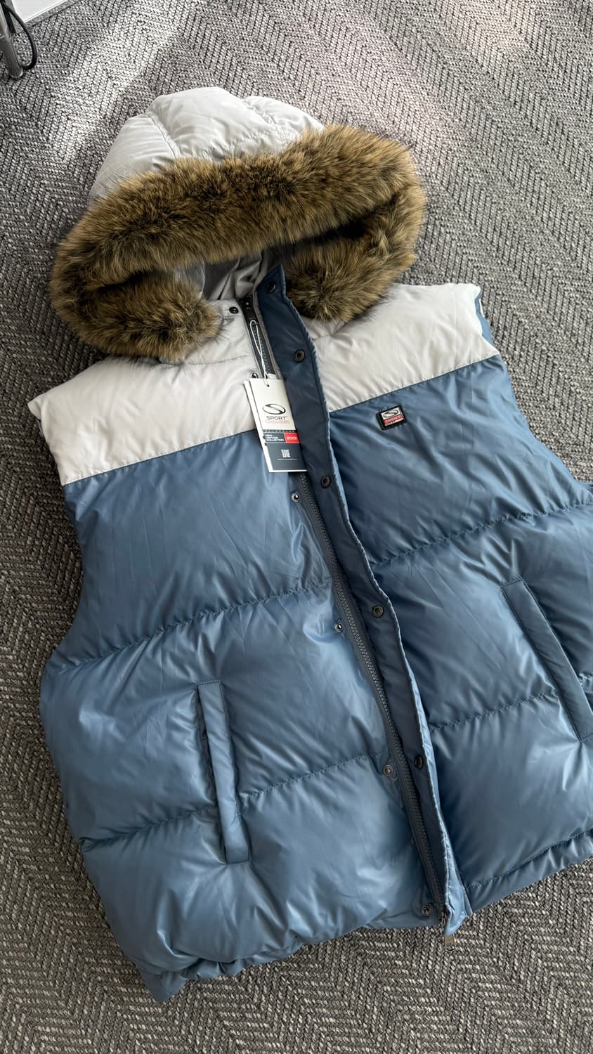 플리마켓🔥 스포츠챔버 SC 트랙 덕다운 조끼패딩 (SIZE 3) 상품이미지1