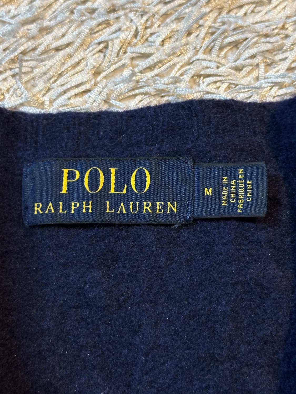 폴로 랄프로렌 신형 레드포니 케이블 울 캐시미어 니트 네이비 상품이미지4