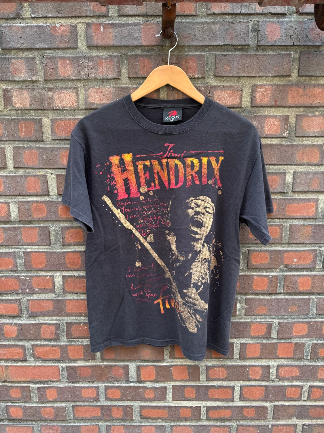 2009 USA Jimi Hendrix Rock T-Shirt  상품이미지1