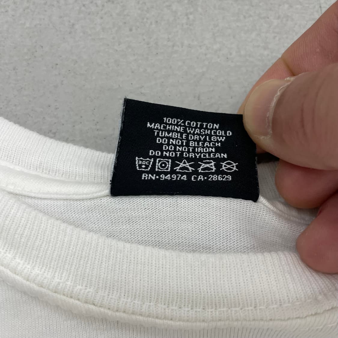 스투시 스톤티 스톤 반팔 티셔츠 화이트 상품이미지5