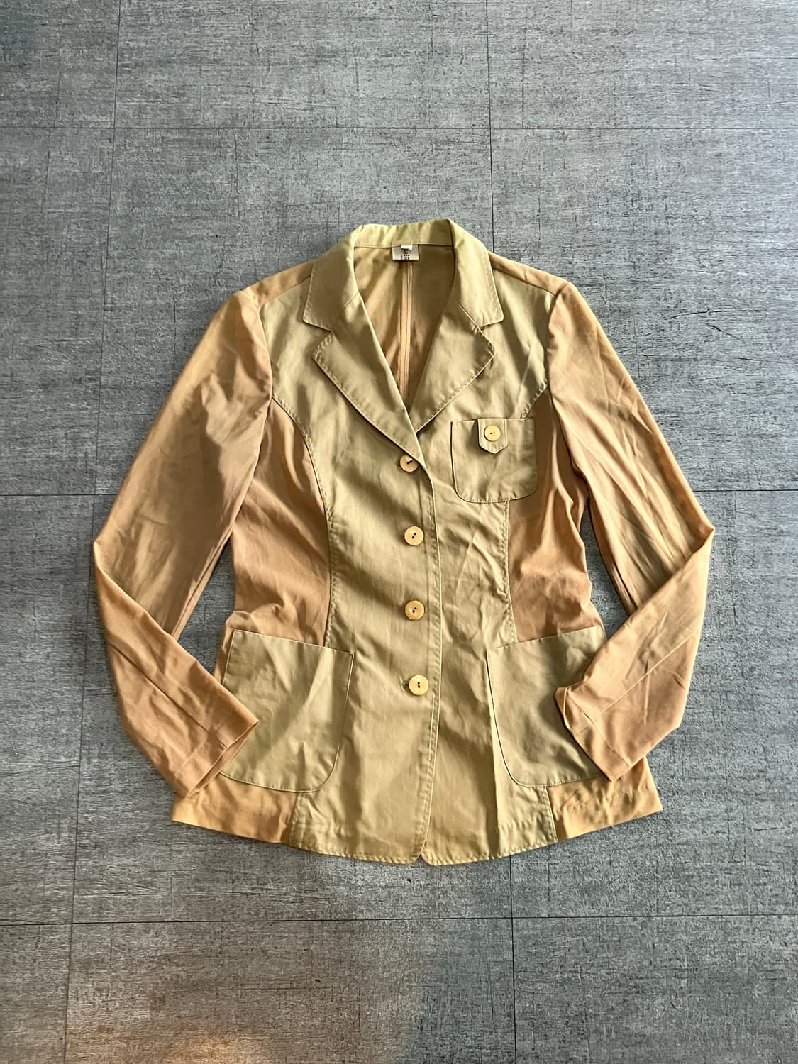 일본빈티지 Saegibun 아메카지 보헤미안웨스턴 배색자켓 상품이미지1