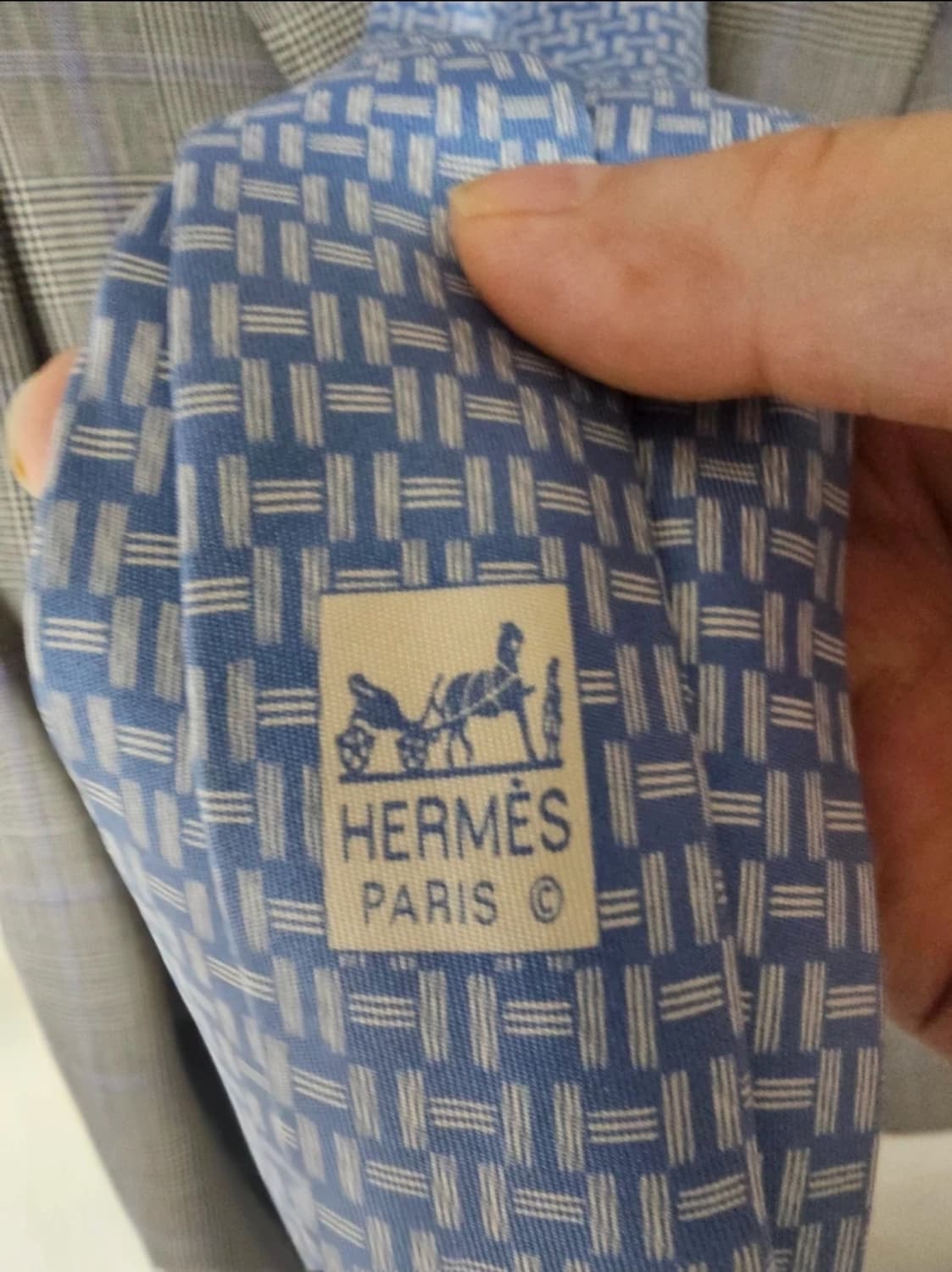 톰포드 체크 블레이저쟈켓(48r/100/에르메스타이포함) 상품이미지10