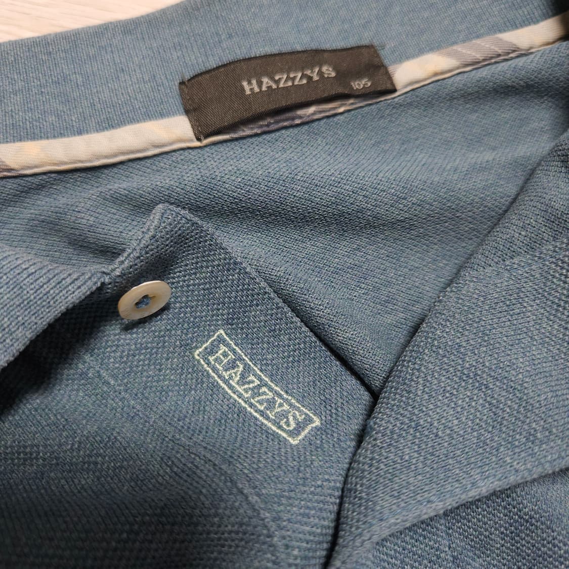 105 ) 헤지스 남성 반팔 카라티 상품이미지5