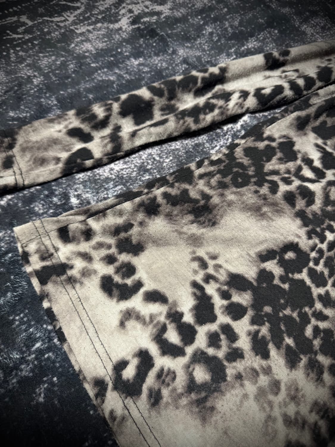 Vkei Mode Leopard Design Long Sleeve 상품이미지3