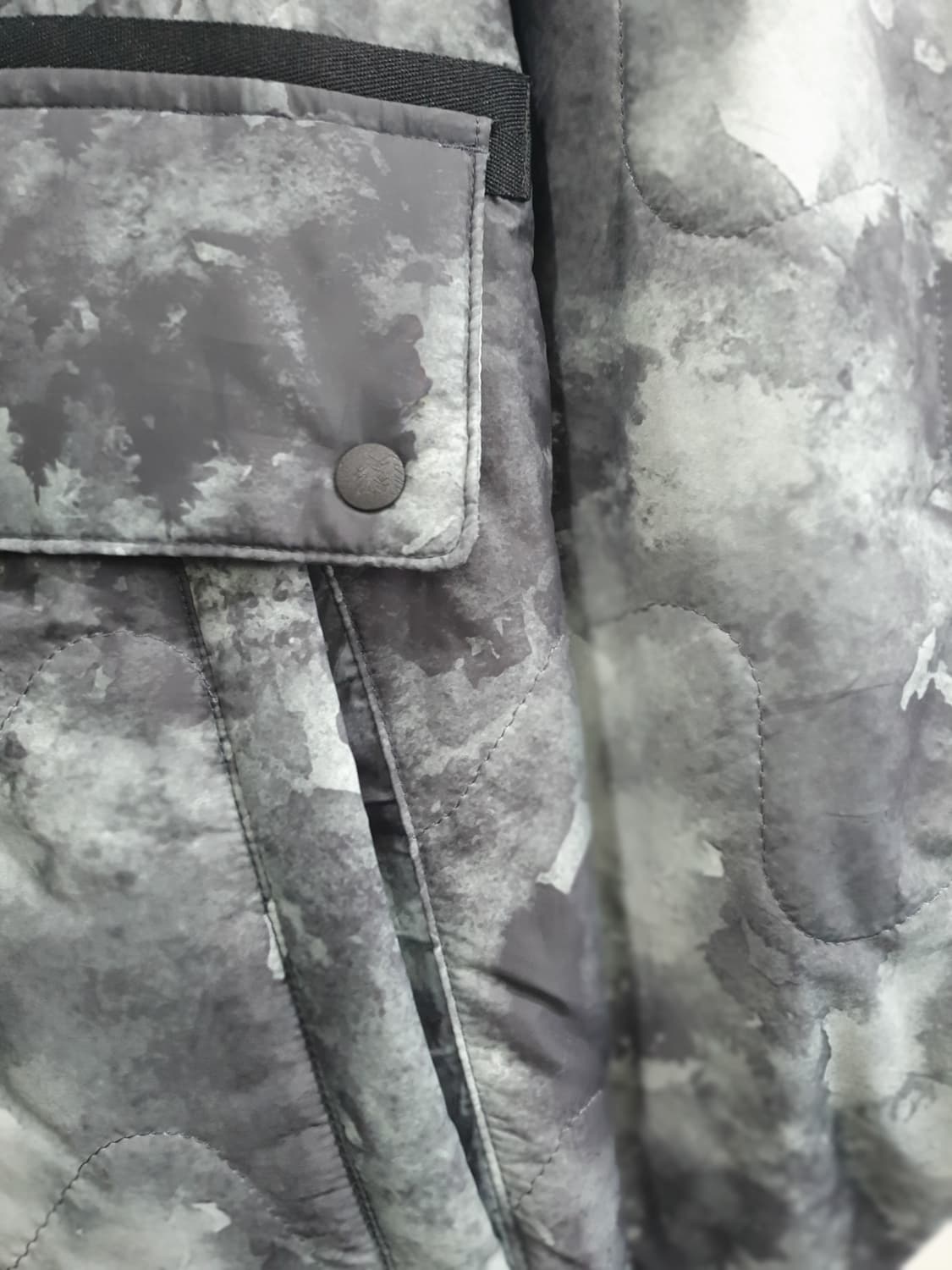 코오롱스포츠 판초 후드 퀄팅 아노락 풀오버 점퍼 F(신품급) 상품이미지4