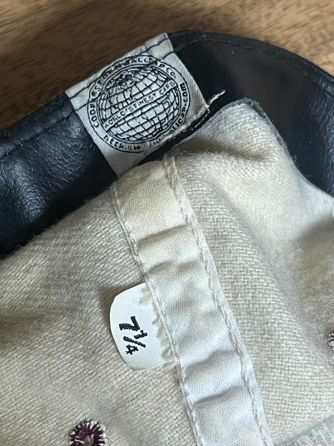 타임원클로딩 엣라스트엔코 엣라코 부처프로덕트 자수캡 71/4사이즈 상품이미지8