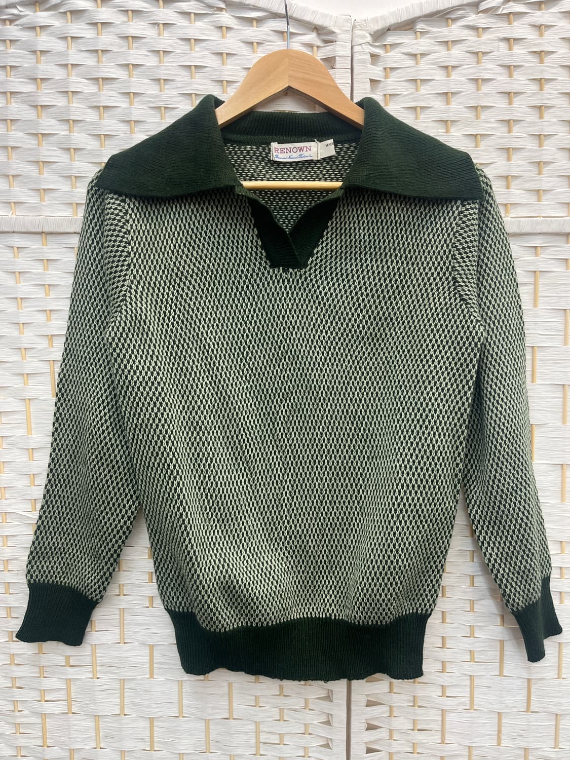 딥 그린 니트 상품이미지1