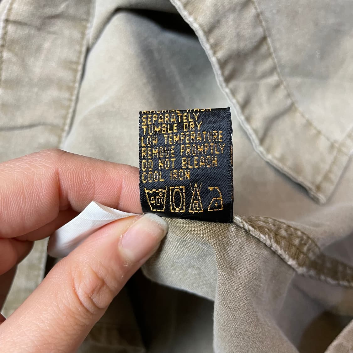 빈티지 빅사이즈 오버핏 빅포켓 자수 헌팅 셔츠 XXL 상품이미지8