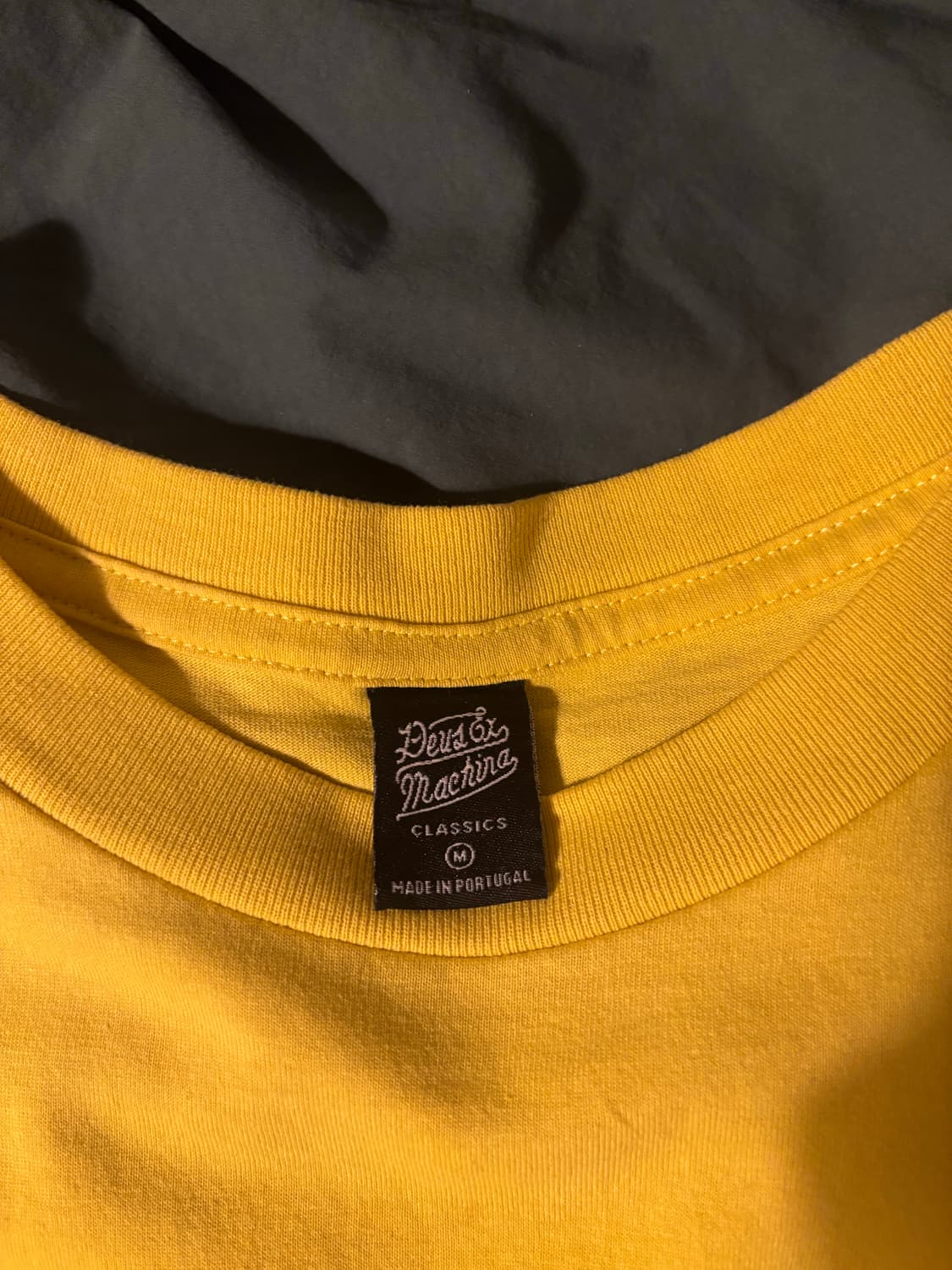 데우스 엑스 마키나 옐로우 티셔츠M 상품이미지2