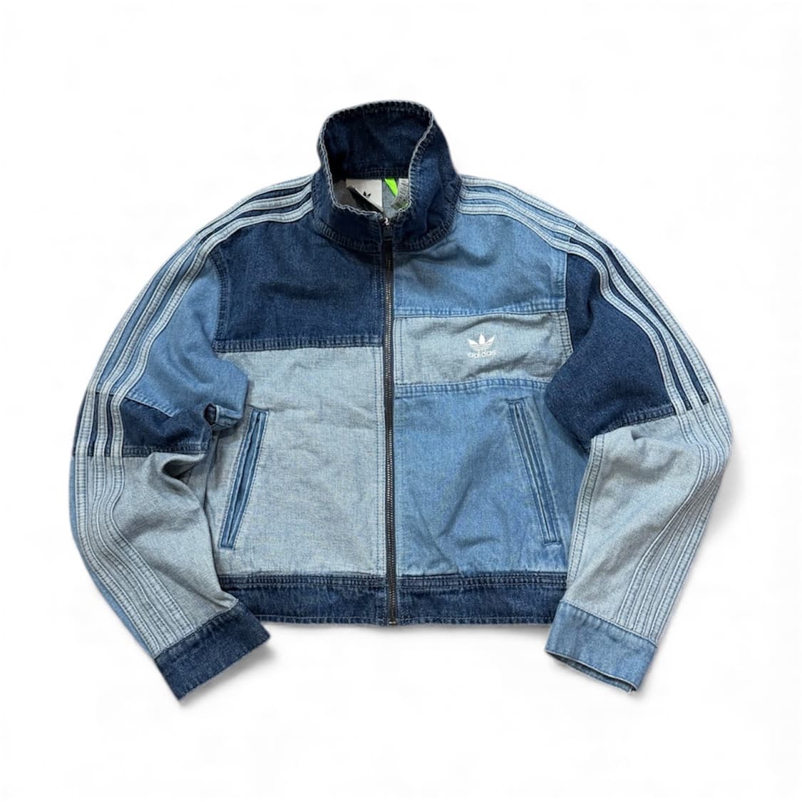 아디다스 데님 패치워크 트랙탑 상품이미지1