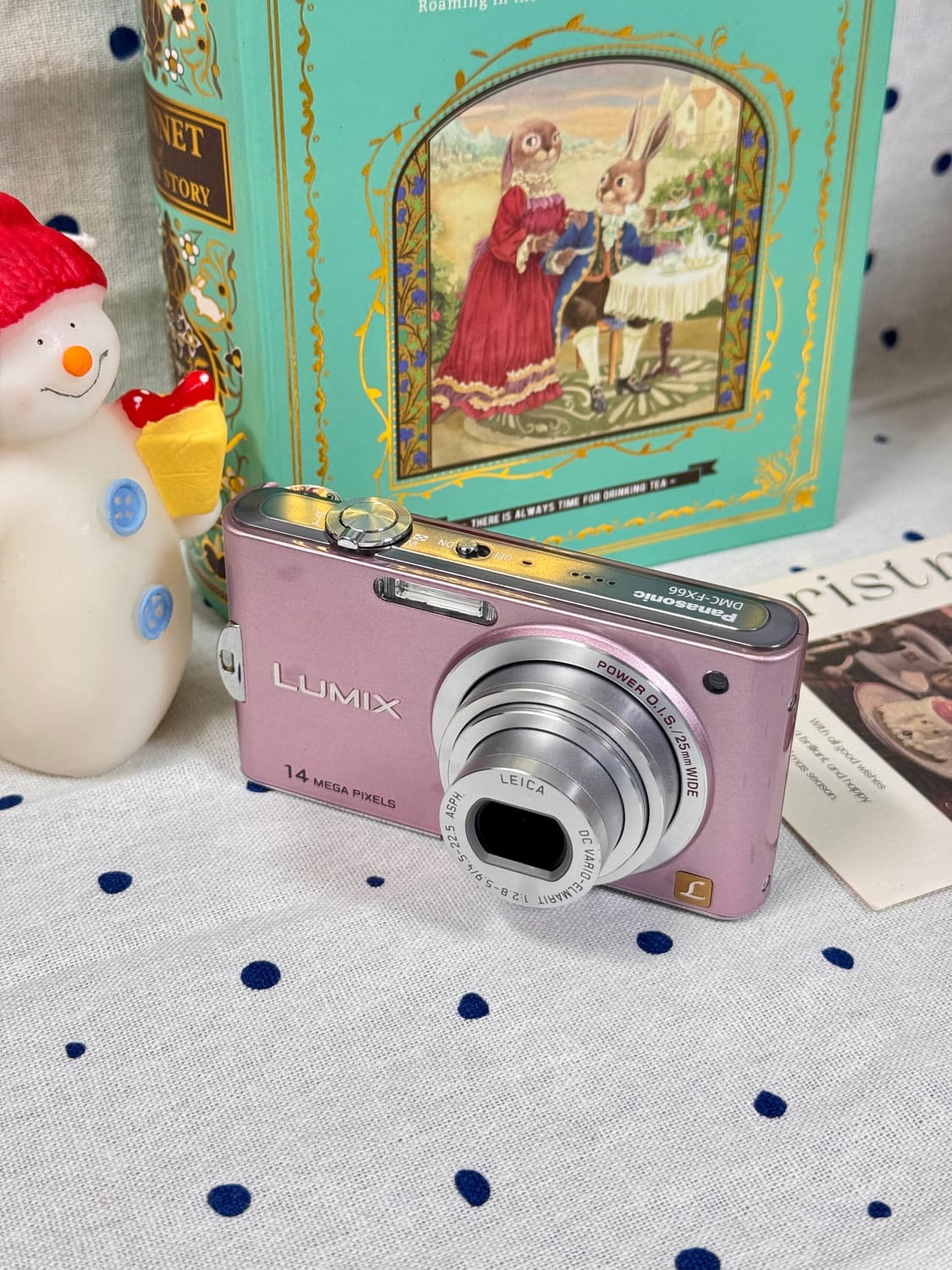파나소닉 루믹스 DMC-FX66 핑크(빈티지디카) 상품이미지2