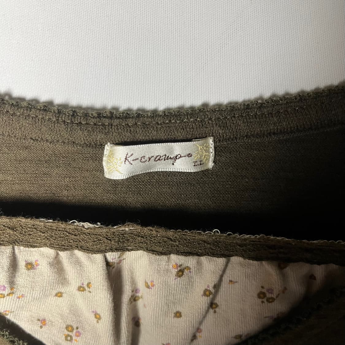 [JPN] 빈티지 모리걸 레이어드 롱슬리브 상품이미지4