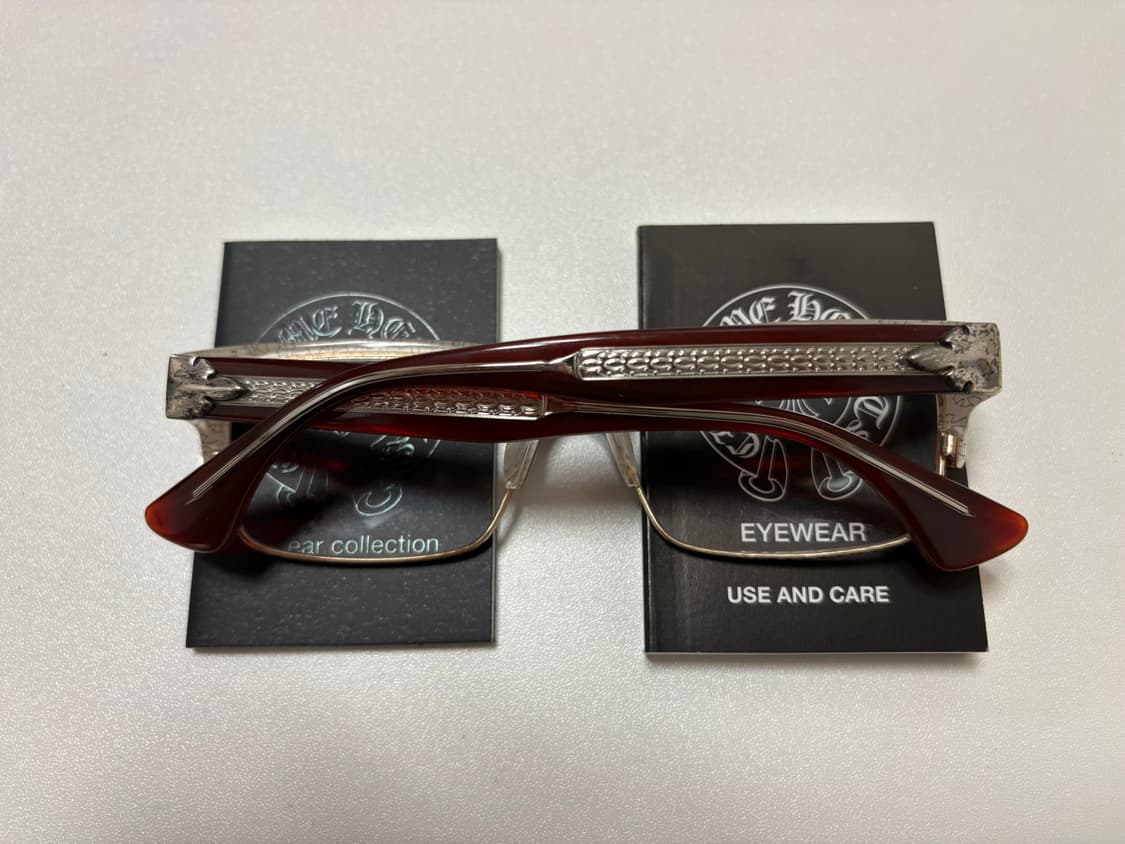 크롬하츠 안경 MINGUS 하금테 판매 상품이미지9