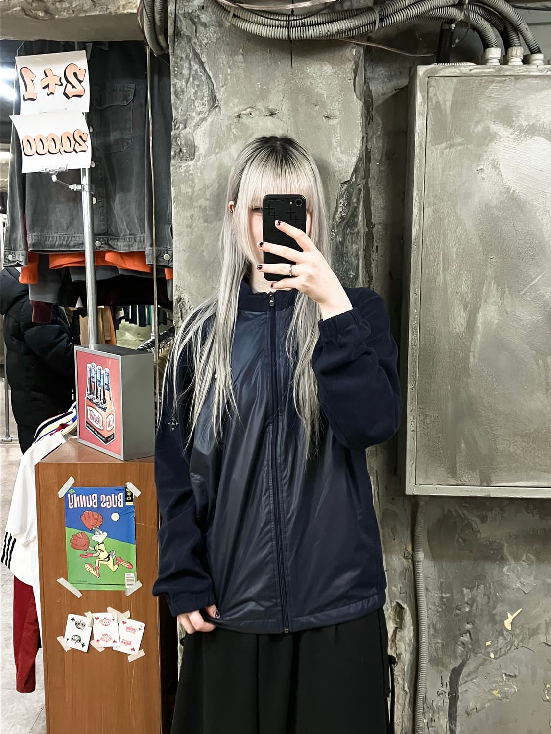 아디다스 플리스 네이비 100 #csz2922  상품이미지2