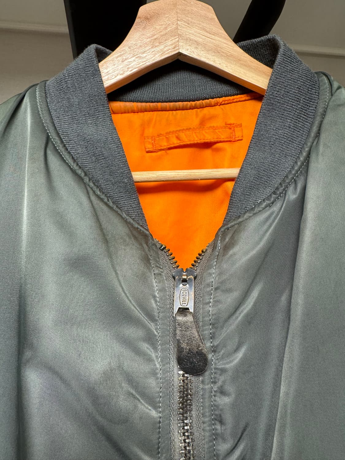 알파 정밀복각 MA-1 XL 상품이미지4