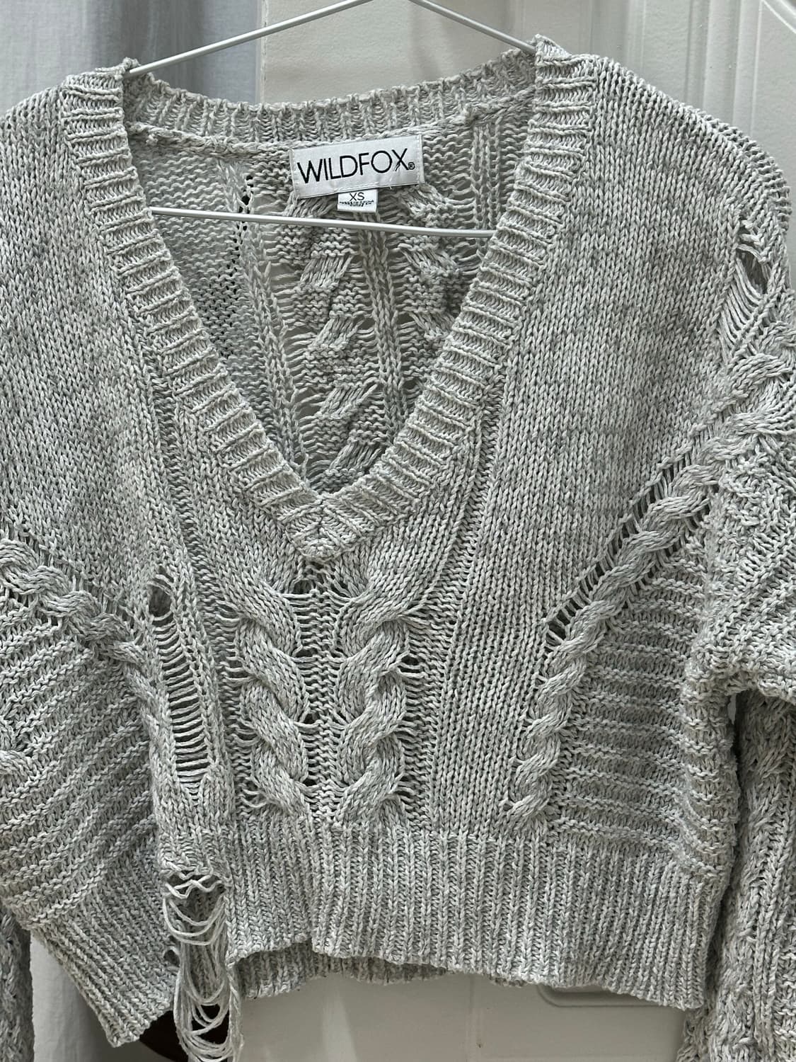 Wildfox 데미지 니트 상품이미지2