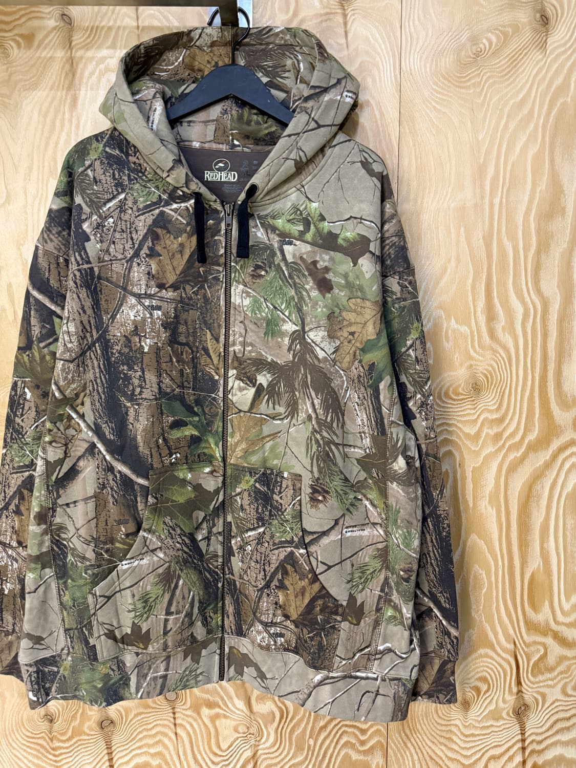 레드헤드 리얼 트리 카모 빅 후드집업 상품이미지2