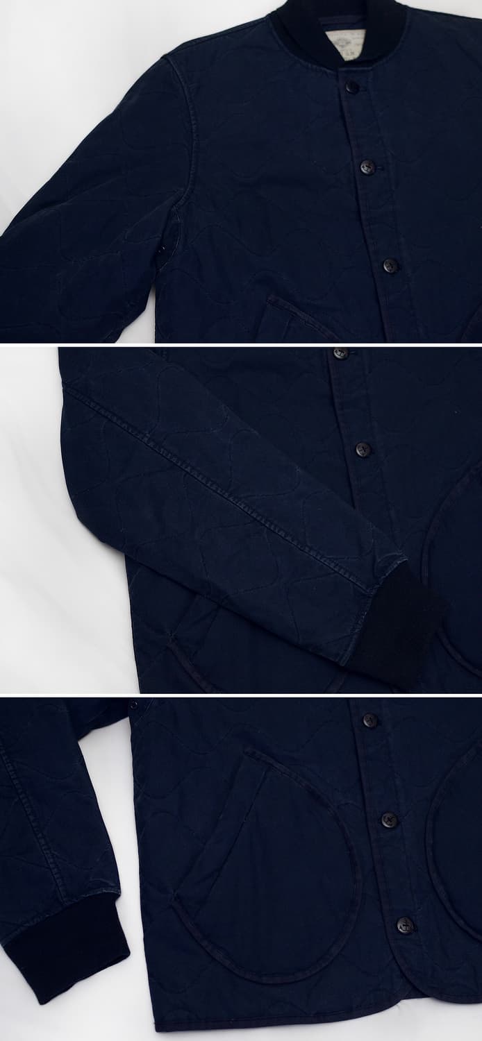 랄프로렌 럭비라인 버튼 퀼팅 코튼 블루종 자켓 (M / 100+) 상품이미지7