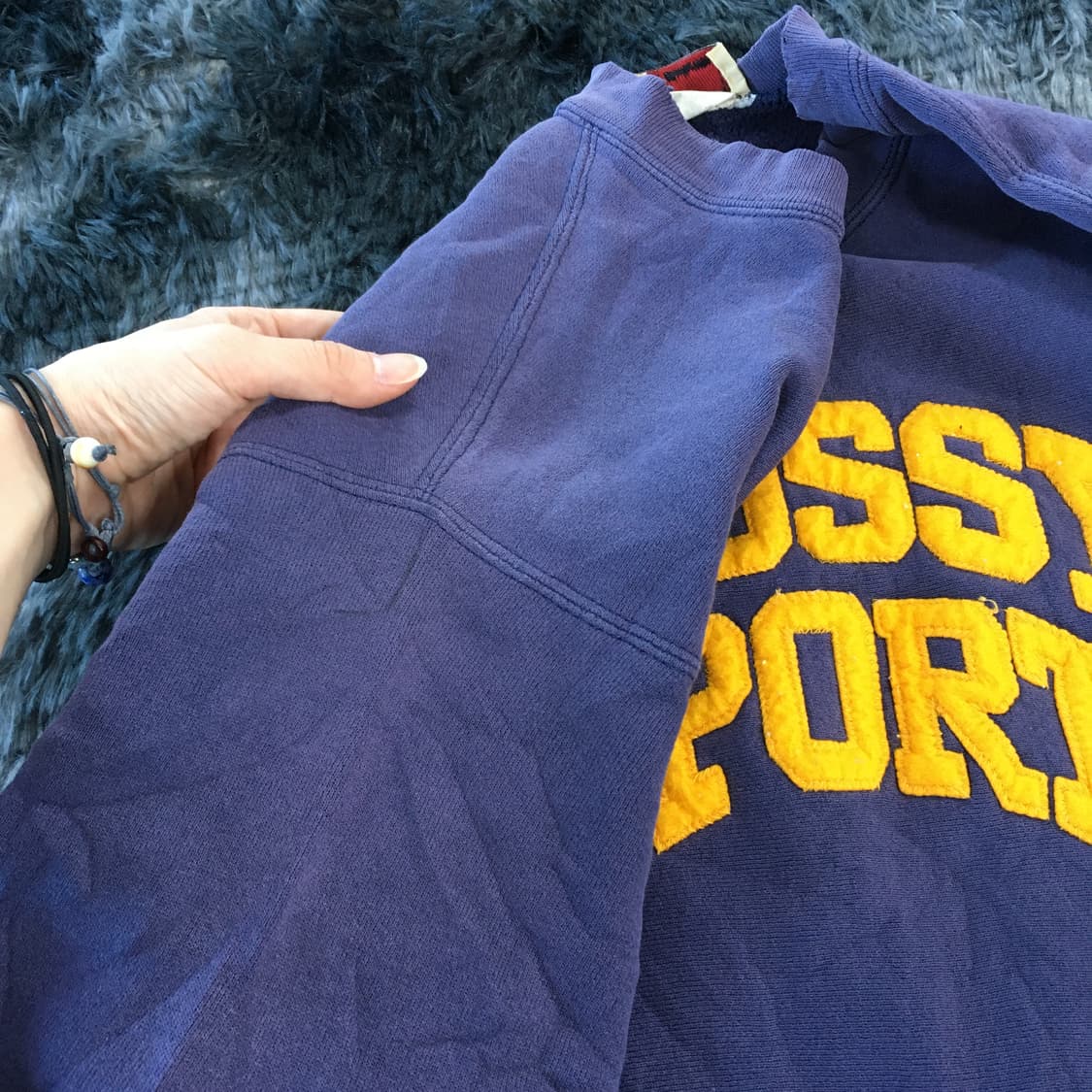 투티/A8 STUSSY garments SPORT workgear 맨투맨 상품이미지6