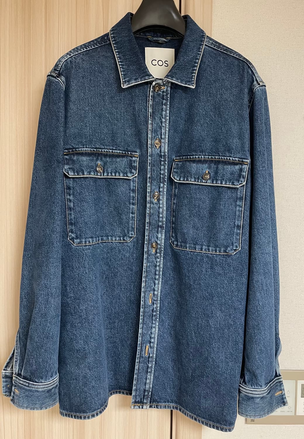 COS 데님 오버셔츠(M) 상품이미지1