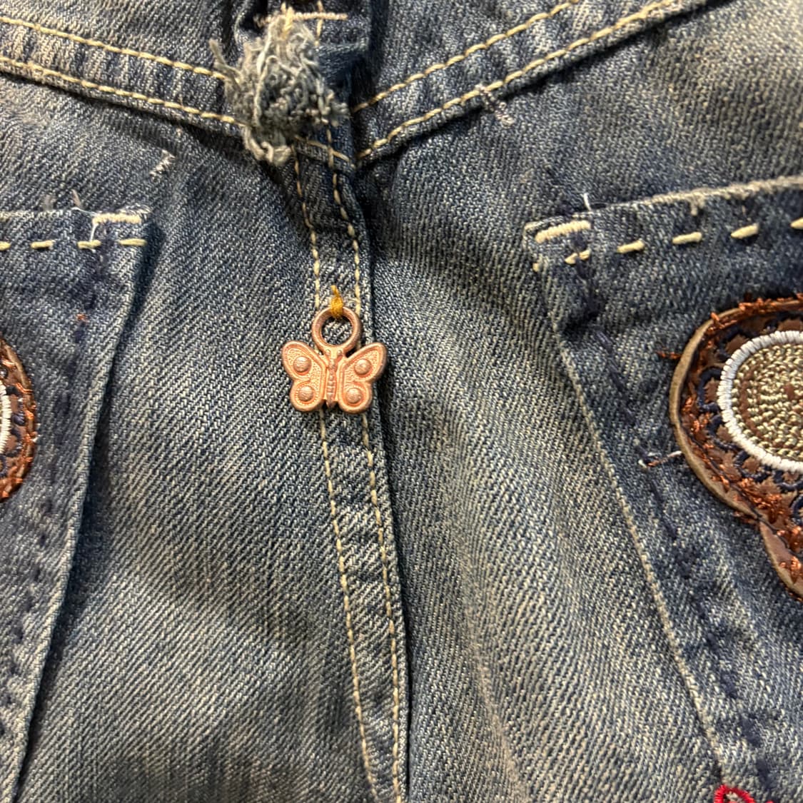 뉴 런던 빈티지 데님팬츠 새상품 상품이미지5