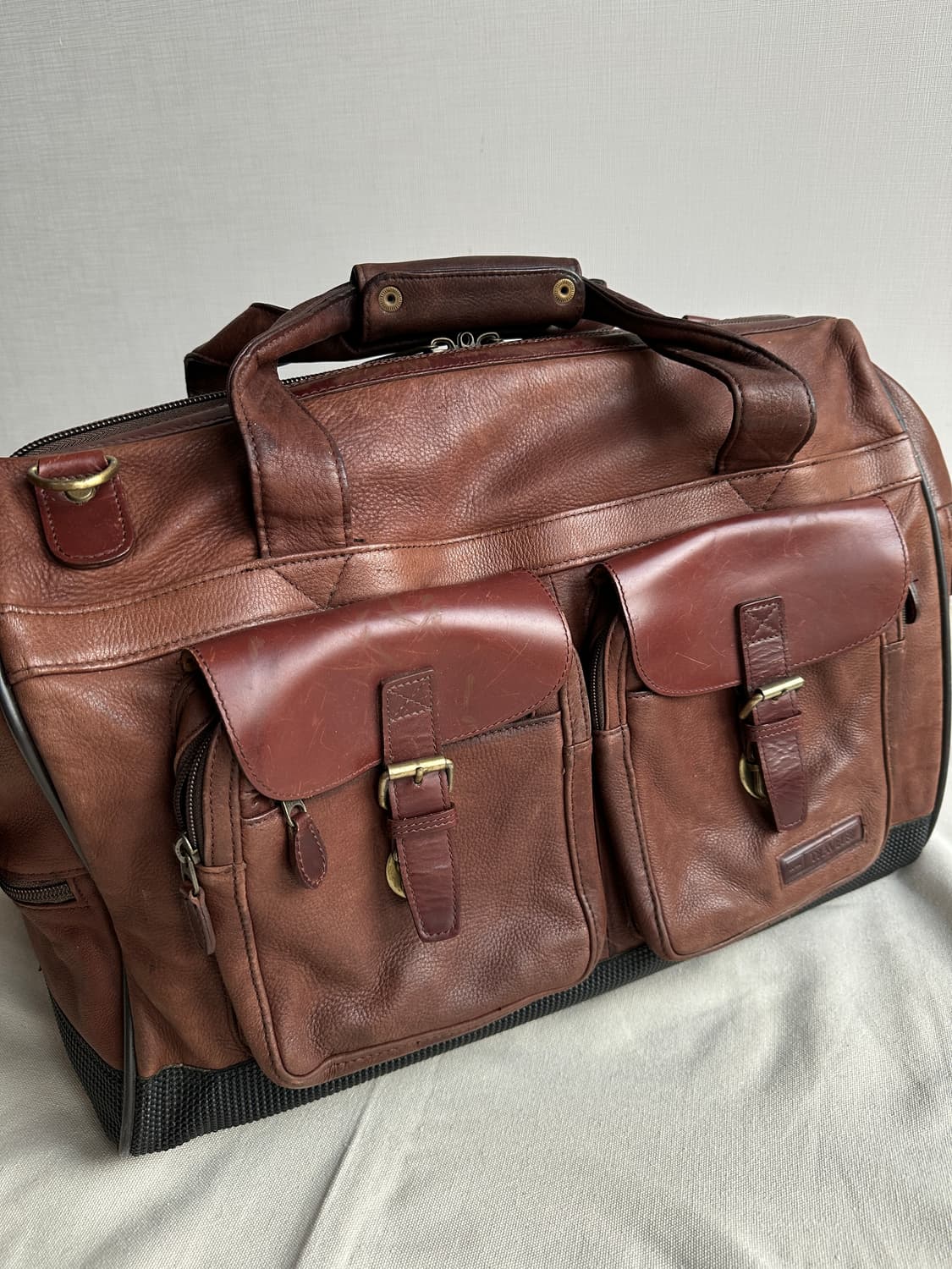 엘엘빈 빈티지 트래블러 레더 더플백 / 여행용 보스턴백 상품이미지2